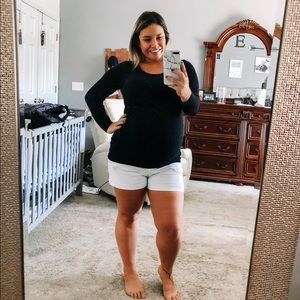 Maternity Black Long Sleeve